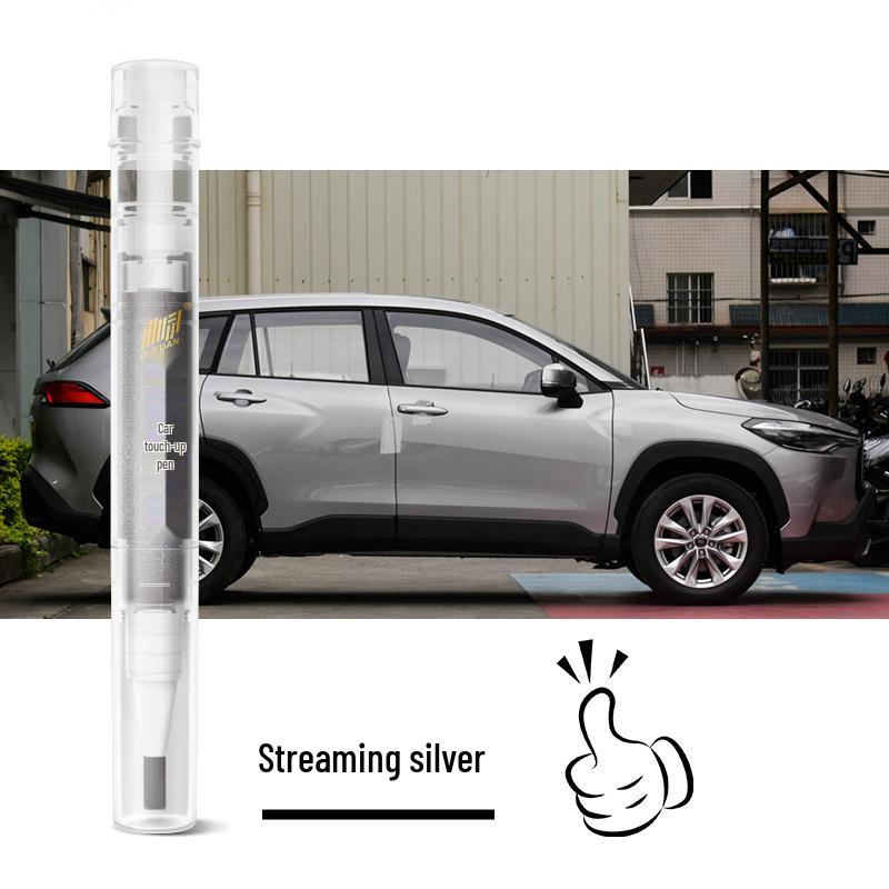 Toyota Touch-Up Paint Pen for 8th Gen Highlander, Camry, Corolla, Levin, RAV4 - Pearl & Black/White