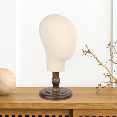 Elegante Kopfbedeckungsvitrine für Accessoires und Perücken