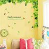 Leaf Wall Sticker Green Botanical Nature Forest Self Adhesive Peel and Stick Living Room Bedroom Sofa Background Modern Home Decor