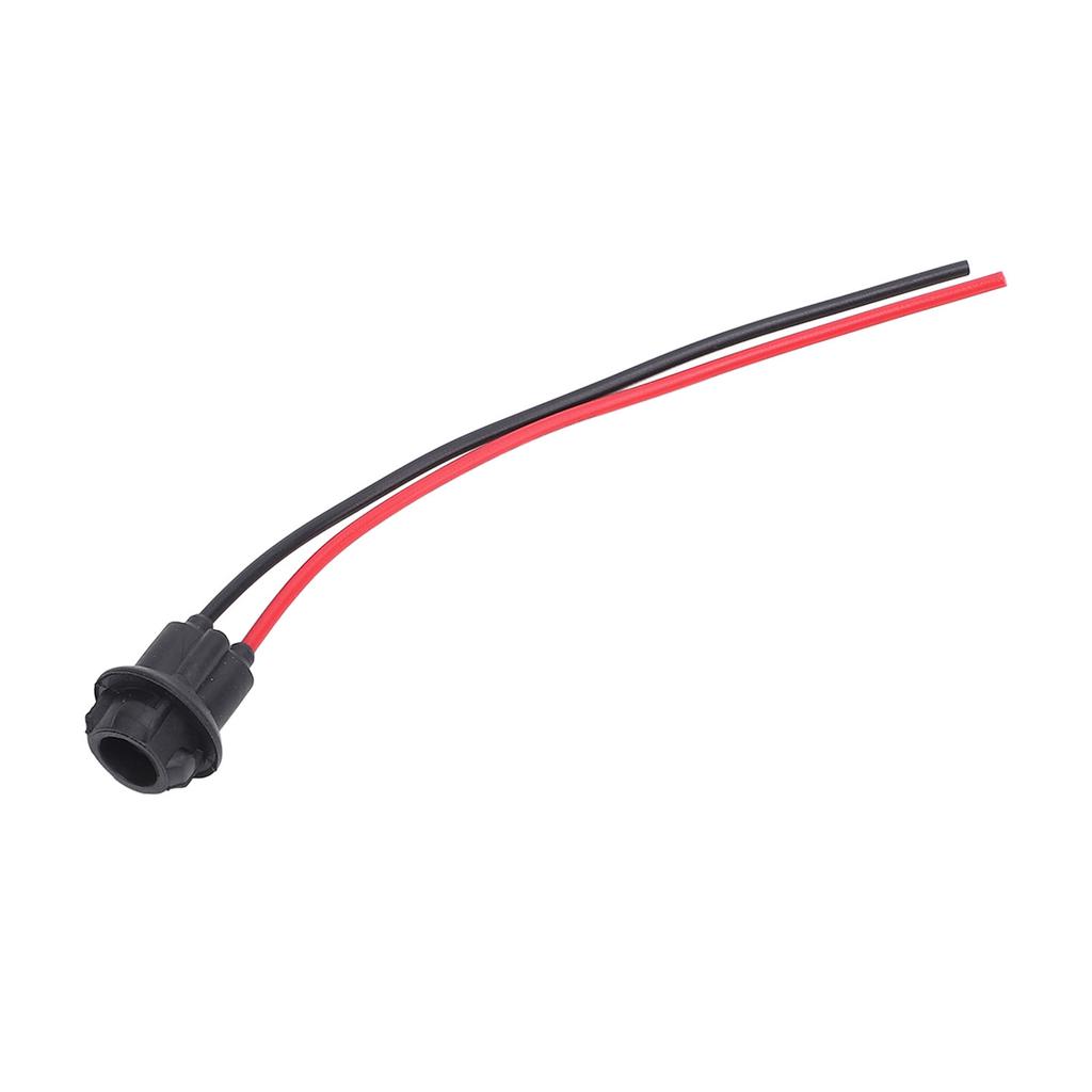 10PCS T10 LED Bulbs Sockets Plug Wiring Harness Waterproofing Rubber Copper T10 LED Bulbs Wire Adapter for Cars Trucks