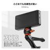 CONCEPT Camera Monitor Adjustable Focus and Cold Shoe Rotation and Camera Accessory K&F Mount, 1/4" Screw, Mountable, 180° 360° Swivel,