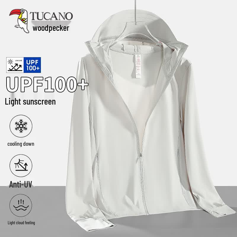 

TUCANO Men s Ice Silk UPF 100+ Sun Protection Hoodie L