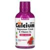 Liquid Calcium Magnesium Citrate & Vitamin D3, Mixed Berry , 16 Fl Oz (473 Ml)