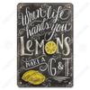 Eat Breakfast at Night Funny Sign, Kitchen Wall Decor Metal Plaque 20x30cm