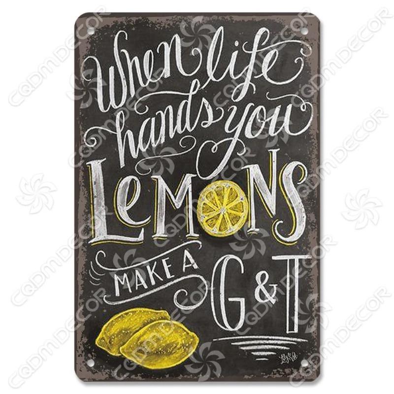 Eat Breakfast at Night Funny Sign, Kitchen Wall Decor Metal Plaque 20x30cm