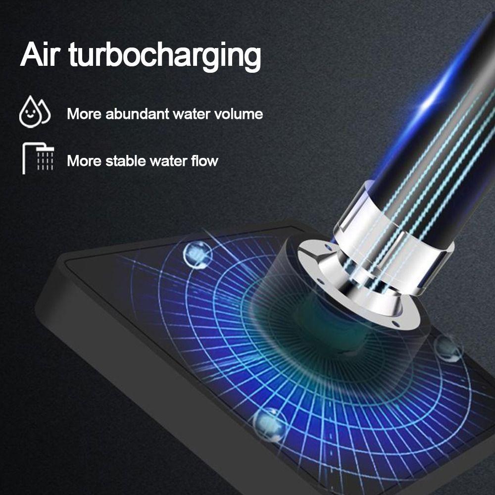 360° Rotating Bath Shower Head Large Panel Pressurized Shower Head Shower Replacement  Bathroom Use