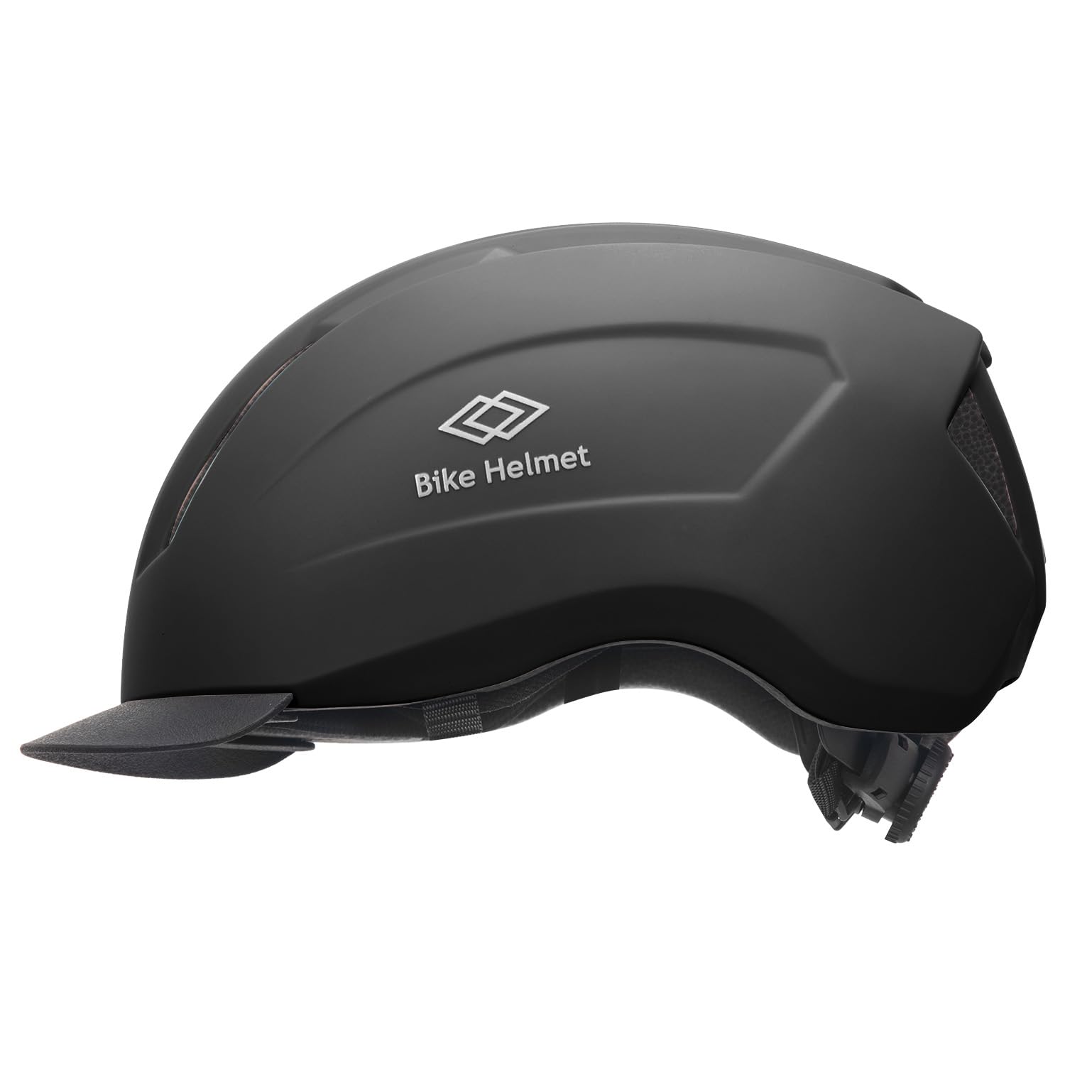 

Mixiu Adult Bicycle CE Sun Impact with LED Streamlined Road Bike Urban Adjustable Helmet, Certified, Ultra-Lightweight, Breathable, Protection, чёрный