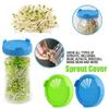 Germination Food Grade Mesh for Mason Jar Nursery Trays Sprout Cover Seed Growing Sprouting Lid