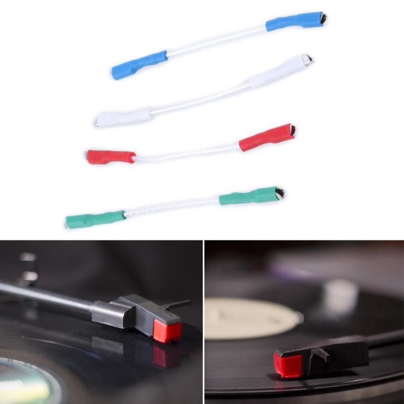 Turntables Cartridge Connectors Cable for Record Players, Copper Wire