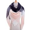 2021 marca de malha cachecol feminino macio inverno quente pescoço xales lenço senhora cachecóis de caxemira echarpe foulard pashmina