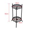 2 Holder Metal Plant Pot Stand Flower Display Shelf Garden Patio Home Outdoor