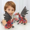 Handmad Myth Dragon Figures Simulation Warcraft Dragon Animal Model  Desktop Decorative