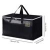 90L Moving Boxes with Zippers & Handles Storage Totes Heavy Duty Storage Packing Bags Collapsible for Packing & Moving Storing