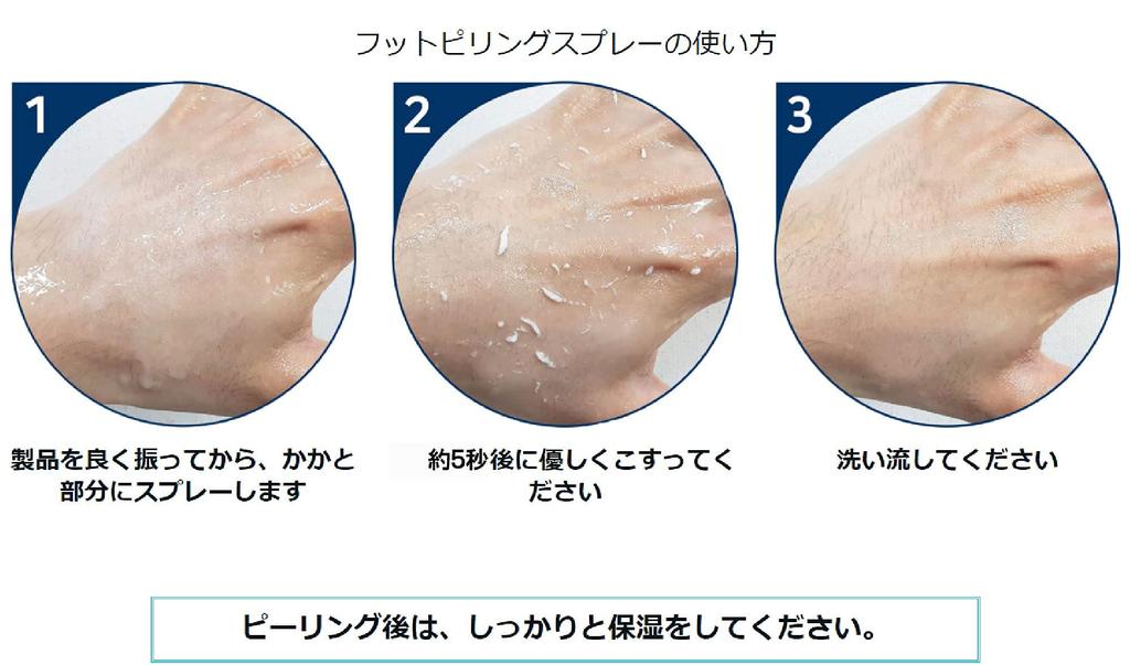 Koumbal Cica Foot Cream Foot Peeling Spray for Exfoliating with Propolis and Hypoallergenic as a Cosmetic in + Heels, Cica, [Registered Japan]
