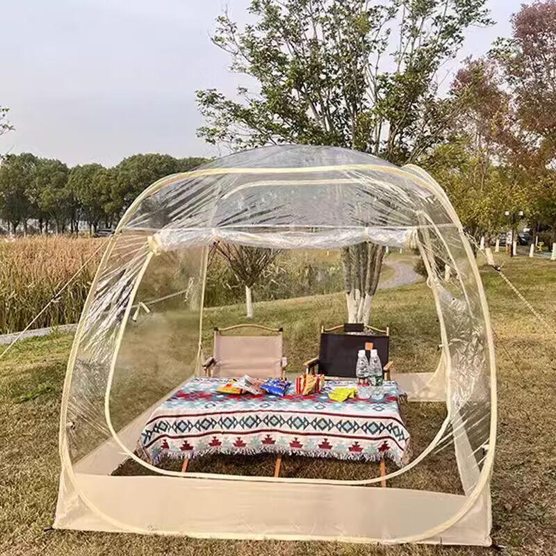 Outdoor Camping Transparent Bubble Tent 180x180x165cm
