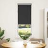 Black Blackout Roller Blind 40 x 175 cm Fabric Width 35.7 cm