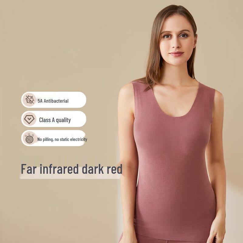 Women s Fleece-Lined Far Infrared Thermal Vest S