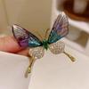 Advanced Transparent Butterfly Brooch, Insect Chest Flower That Prevents Light From Escaping, Versatile Decorative Pin For Women'S Clothing