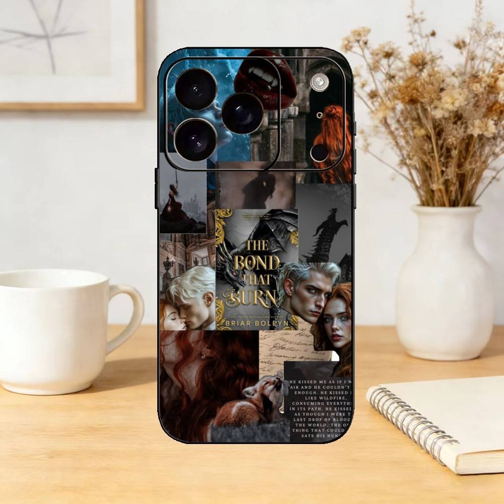 

Bloodwing Academy Medra and Blake Phone Case For iPhone 17,16,15,14,13,12,11 Plus,Pro,Max,Mini Silicone black Soft Cover iPhone14Plus