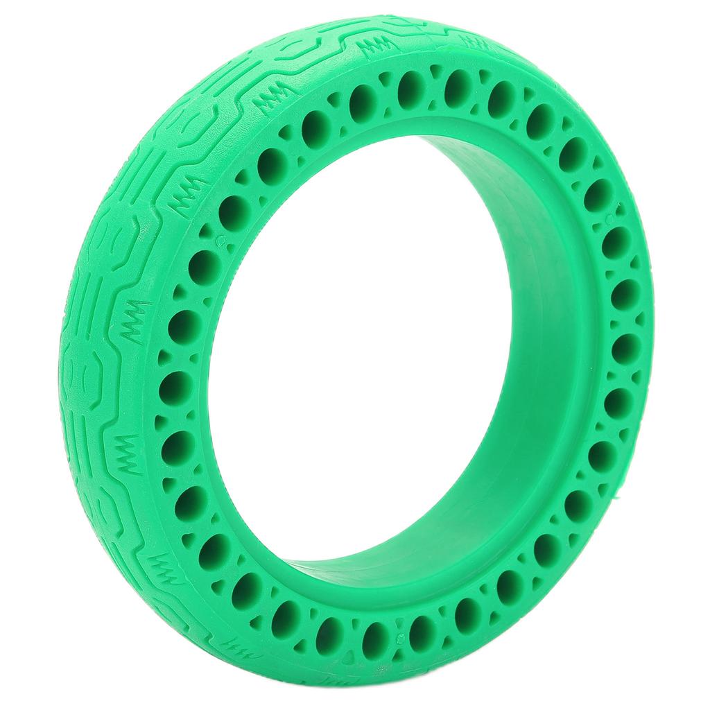 8.5x2.0 Electric Scooter Hollow Solid Tires Anti Puncture Non Slip Tyre for Xiaomi M365Green
