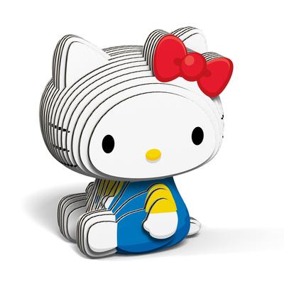 EUGY Hello Kitty Χάρτινο Παζλ Ένα διασκεδαστικό εκπαιδευτικό παιχνίδι για αγόρια δημοτικού σχολείου και καθώς επίσης το καθιστά ένα υπέροχο - κορίτσια, ενήλικες, δώρο.