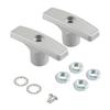 Motorhomes Sewer System 6" and 9" Sanitation Waste Valves Extension Handle Rod Kit, 2Pieces for Effortlessly Maintenance