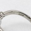 Ring Pt900Platinum/diamond #6.0(US Size) 4.2g Women Used