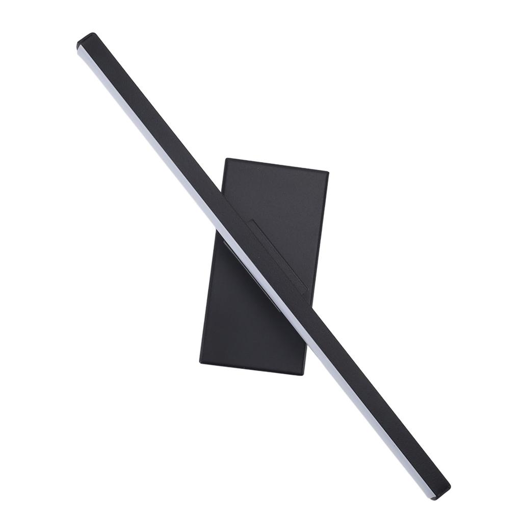 Wandleuchte 330 Grad Drehbar Eisen Modern Schlicht Warmes Licht Festverdrahtet LED Wandleuchte für Nachttischlesung