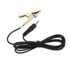 Audio Pickup Clip Metal 3.5mm Universal Instrument Microphone Pickup Clip with Sponge Pad for Violin Guitar1.5m   4.9ft
