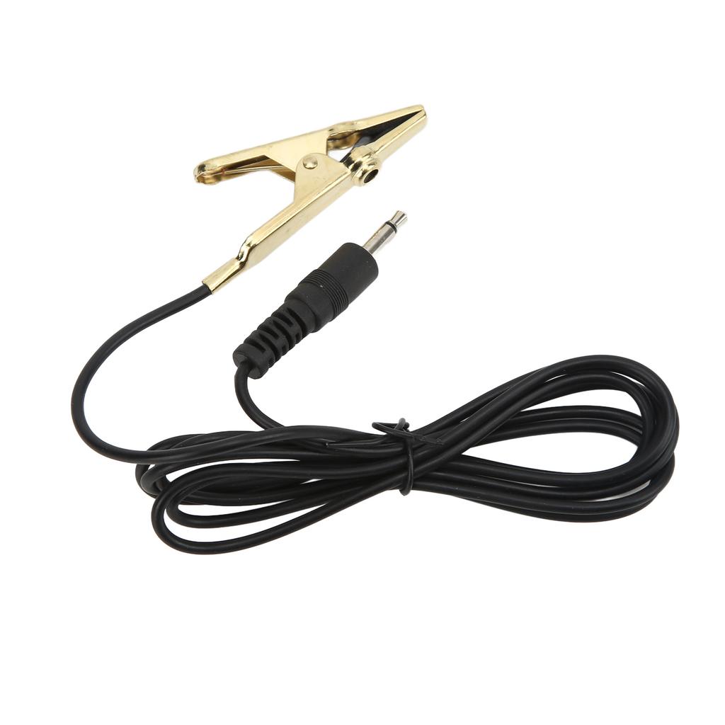 Audio Pickup Clip Metal 3.5mm Universal Instrument Microphone Pickup Clip with Sponge Pad for Violin Guitar1.5m   4.9ft