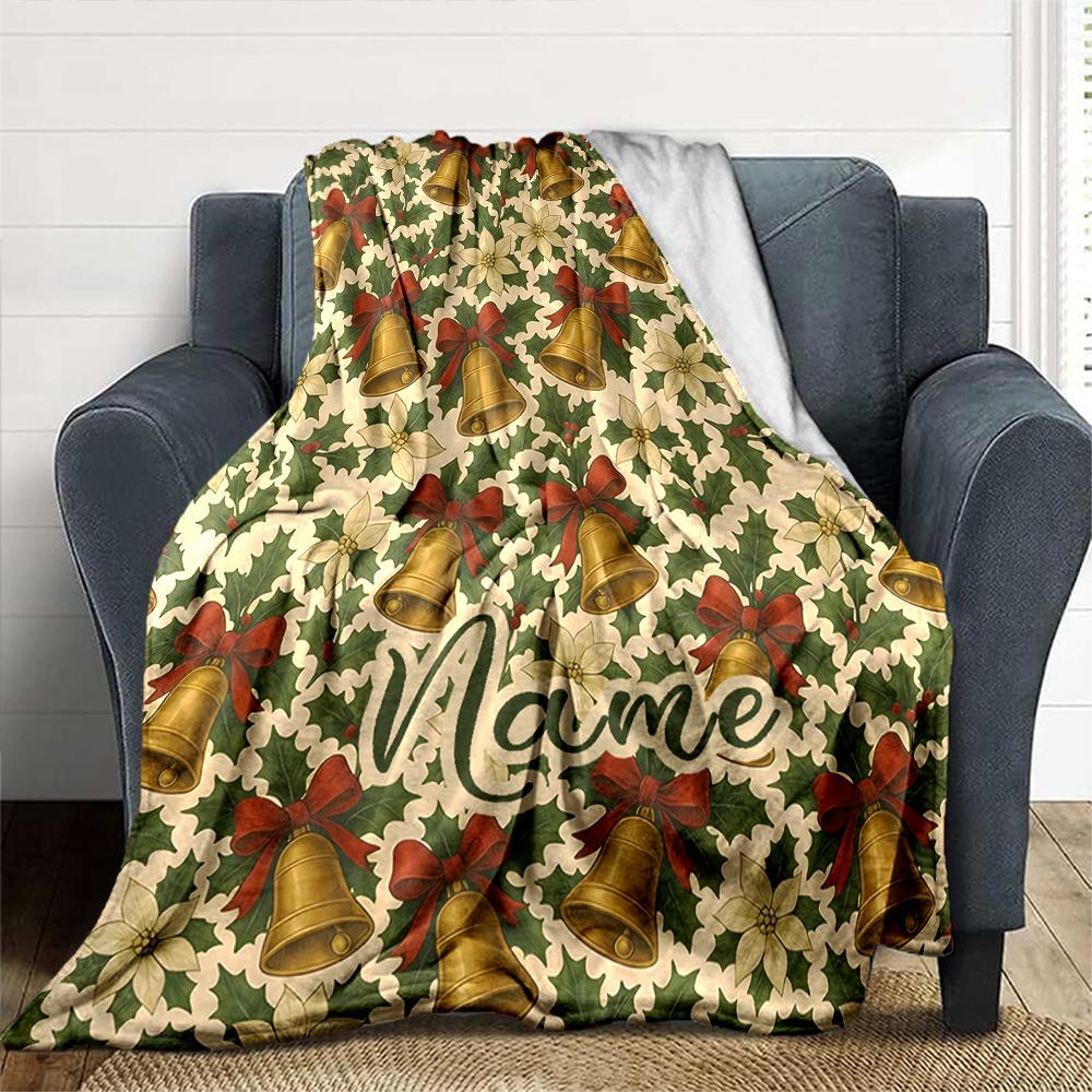 Spooky Halloween Night With Haunted House And Ghosts Blanket Allseason Blanket Christmas Home Decorgift Sofa Bed Travel Camping Christmas Style