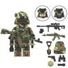 Collection-Boys' Police Commando Minifigure Building Block Toys