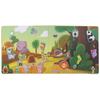 Układanka Magnetyczna Książeczka Puzzle Zwierzęta Zabawka Montessori 51 El