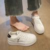 Dexun malé bílé boty dámské jaro 2025 nové populární všestranné studentské sportovní boty s plochou podrážkou boty na volný čas s měkkou podrážkou