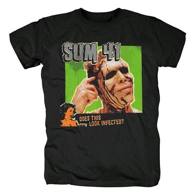 Sum 41 Μπάντα Μοιάζει Αυτό Μολυσμένο Unisex T-shirt Πλήρες Μέγεθος S-5XL YA1248 Unisex T-Shirt