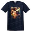 Heavy Metal Retro Rock Album Cover T-Shirt Halloween Design Grafik-T-Shirt