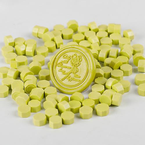 100pcs Per Bag Wax Beads for Sealing Wax stamp Wedding invitation envelop craft decoration gold stamp colorful wholesale DIY
