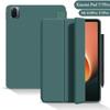 Tablethoes Voor Mi Pad 7/7Pro 11,2 inch PU Zacht Siliconen Funda Voor Pad 6/6Pro 5/5Pro 11" Schokbestendige Zakelijke Cover