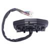 Motorcycle Instrument Display for 12 V Electrical Systems, Featuring LED Backlighting and Included Harness and Sensor for Dashboard Replacement Work