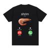 Shrim sta chiamando Divertente Gamberetto Meme Maglietta Unisex Abbigliamento Donna Moda Harajuku Magliette a Manica Corta Magliette Casual in Cotone Top