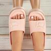 Ordina Una Taglia Più Grande Pantofole Donna Colore Unico Punta Aperta Antiscivolo Piatte Scarpe da Interno per Bagno