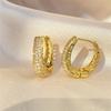 Boho High-end Zircon Decorative Earrings Suitable For Women To Wear Fashionable Zircon For Summer Travel