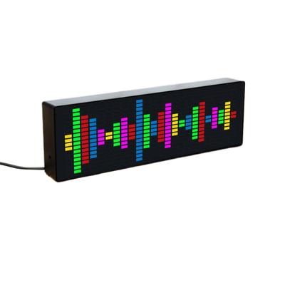 Led Musik Spektrum Elektronische Uhr Sprachsteuerung Rhythmus Licht 1624rgb Pickup Atmosphäre Ebene Anzeige