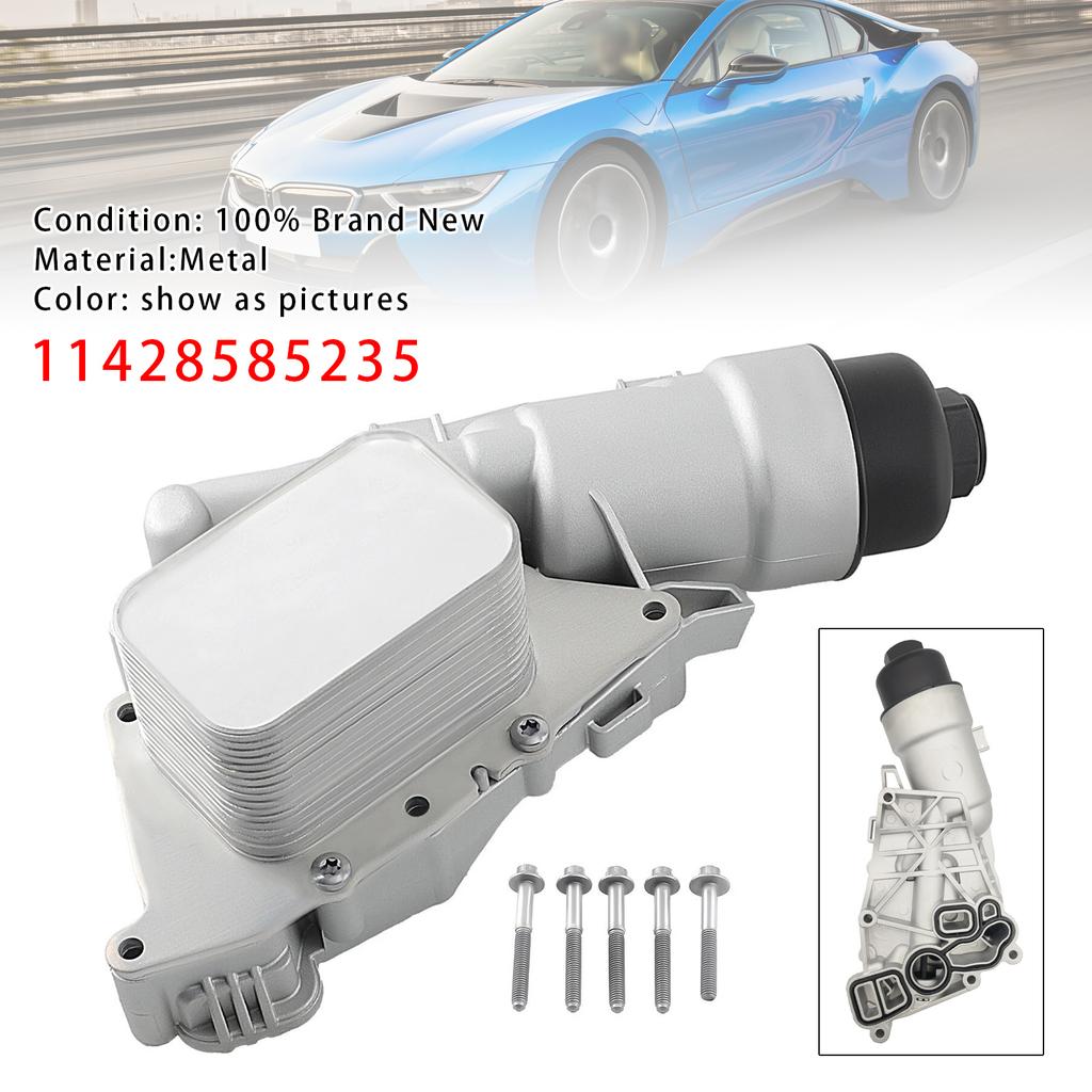Oil Cooler Filter Housing 11428585235 For Mini Cooper BMW i8 2014-2020