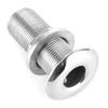 316 Stainless Steel Thru Hull Water Drain Hose Barb Hardware Fittings for Rowing Boats Yacht1 2in Inner Diameter for