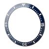 Ceramic Watch Bezel Ring Professional 38.6mm Watch Bezel Insert Replacement Parts Accessory for Repairer Blue Base
