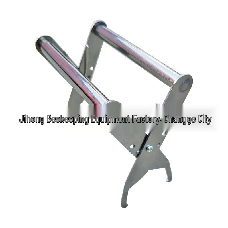 

Stainless Steel Honeycomb Frame Lifter with Round Tube Handle – New Beekeeping Tool