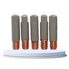 5pcs 25mm Length Conductive Nozzles Suitable For Spots Welding With Extended Lifespans Improved Control In Welding Tasks
