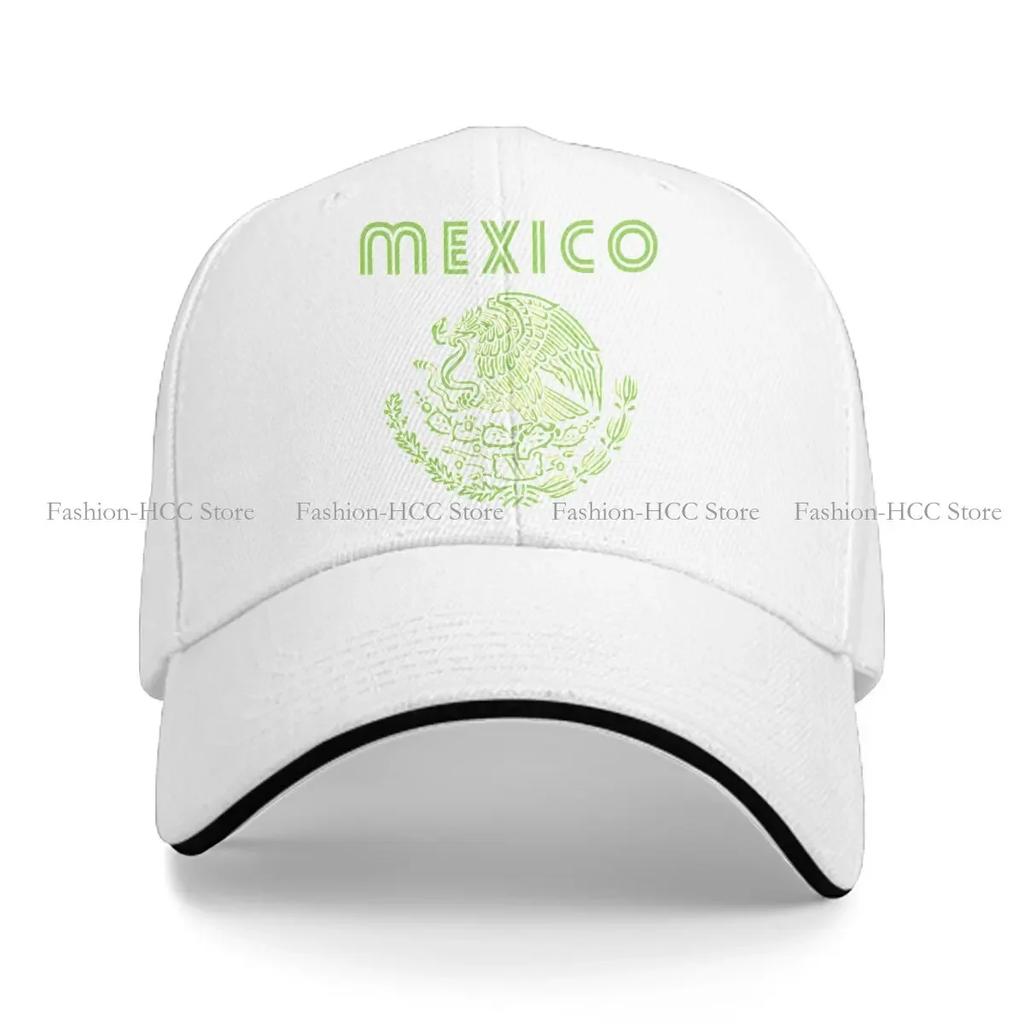 Mexican Flag Multicolor Hat Peaked Cap Crest Personalized Visor Protection Hats