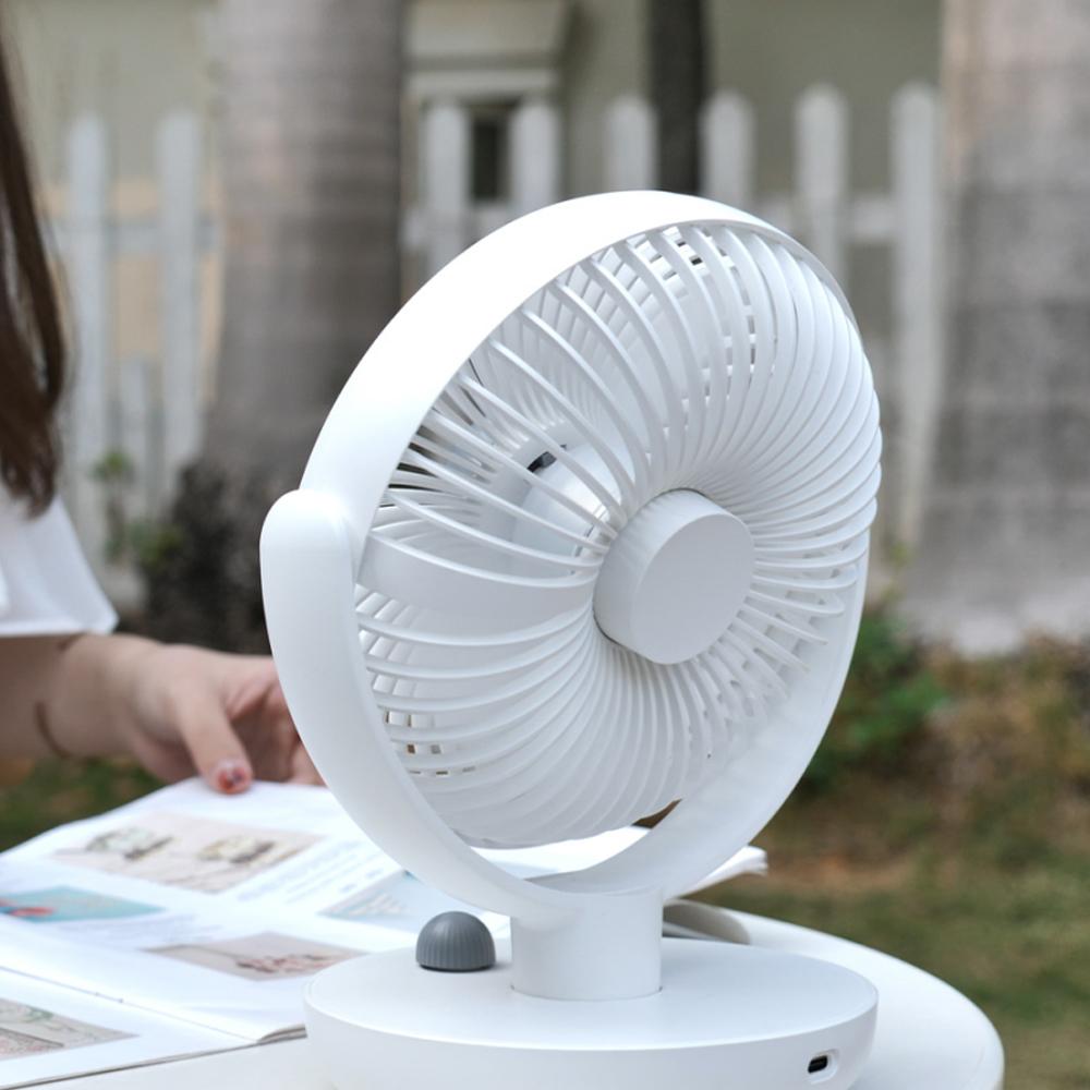 Desktop Aroma Fan Detachable Front Net Portable Table Fan USB ...